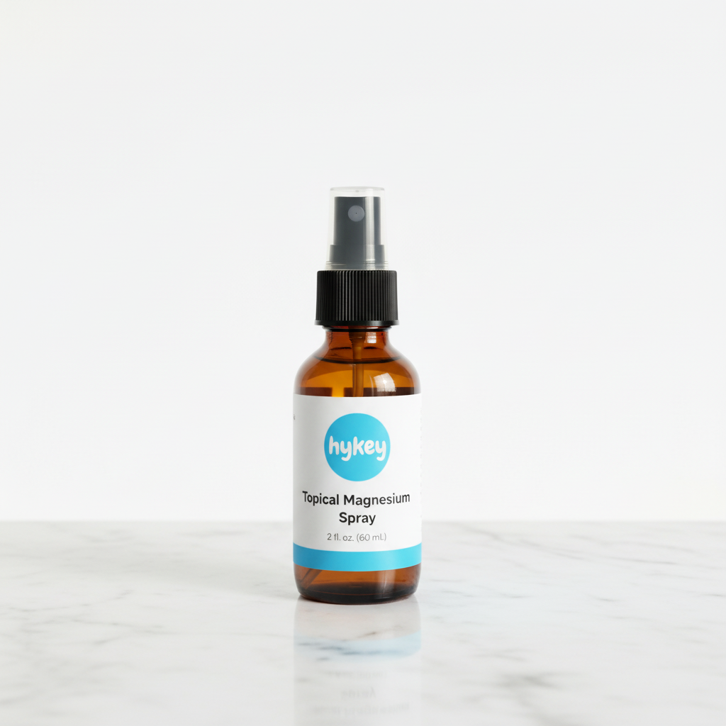 HYKEY Logo Front - White Marble